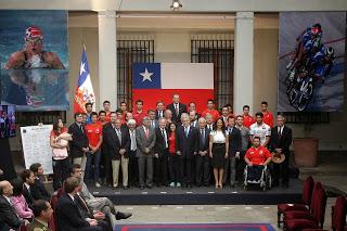 GABRIEL RUIZ TAGLE JURÓ COMO PRIMER MINISTRO DEL DEPORTE DE CHILE