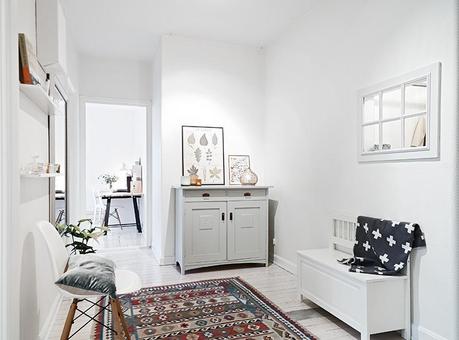 Decoracion simple. Interior nordico con todo lo necesario Decoracion simple. Interior nordico con todo lo necesario