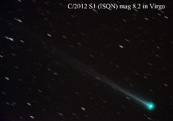 Fotos: El cometa ISON sorprende y ya es observable a simple vista