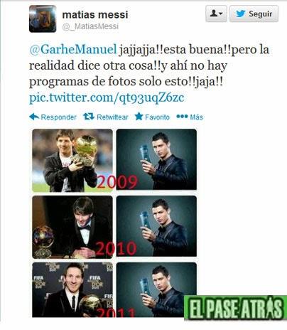 Desigualdad de criterio de Mundo Deportivo, entre el hermano de Messi y Eladio Paramés