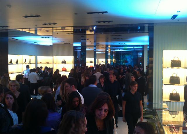 prada opening tienda barcelona