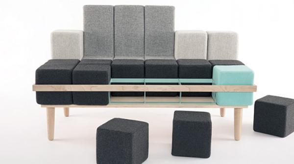 The Bloc'd Sofa