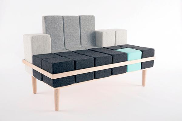 The Bloc'd Sofa