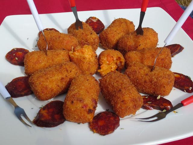 Croquetas de chorizo