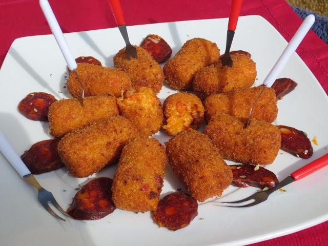 Croquetas de chorizo