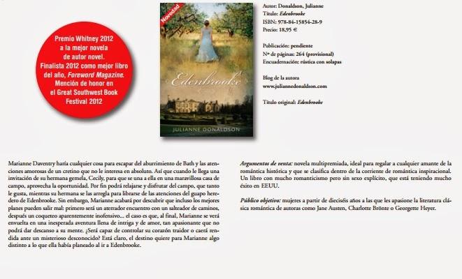 Novedades para el 2014: Libros de Seda