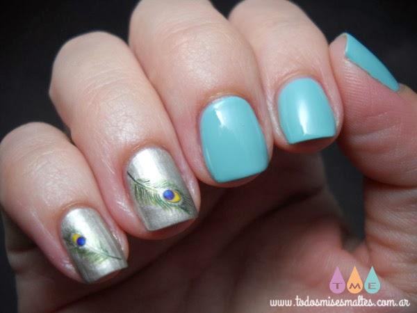 Feather Water Decals - Born Pretty