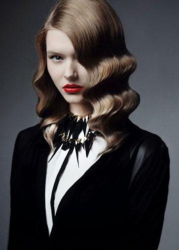 peinados tendencias retro