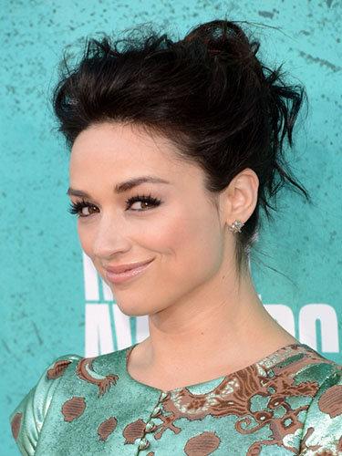 peinado recogido desprolijo