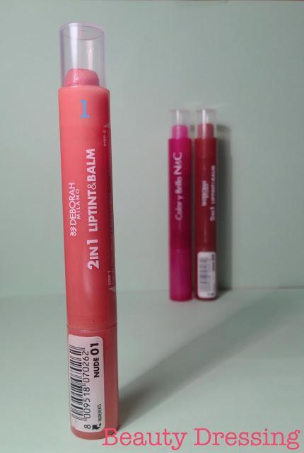 Tintes labiales en formato rotulador de Deborah Milano y N