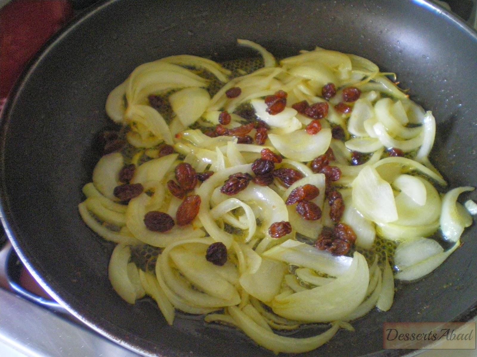 Ensalada templada de cuscús de naranja con bacalao