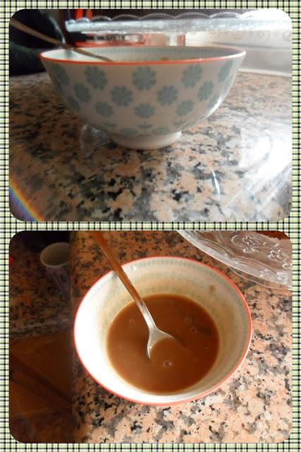 Cheesnut chiffon cake (castañas chiffon cake)