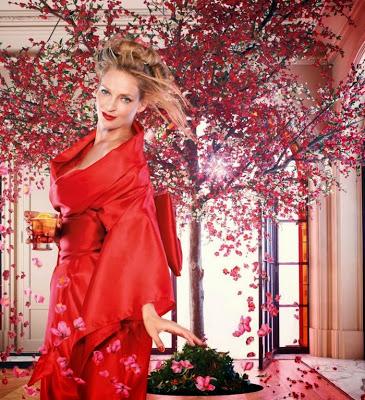 Calendario Campari 2014 con Uma Thurman