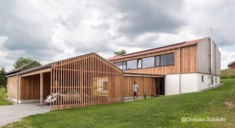 Casa de granjero estilo Contemporáneo en Baja Bavaria, Alemania