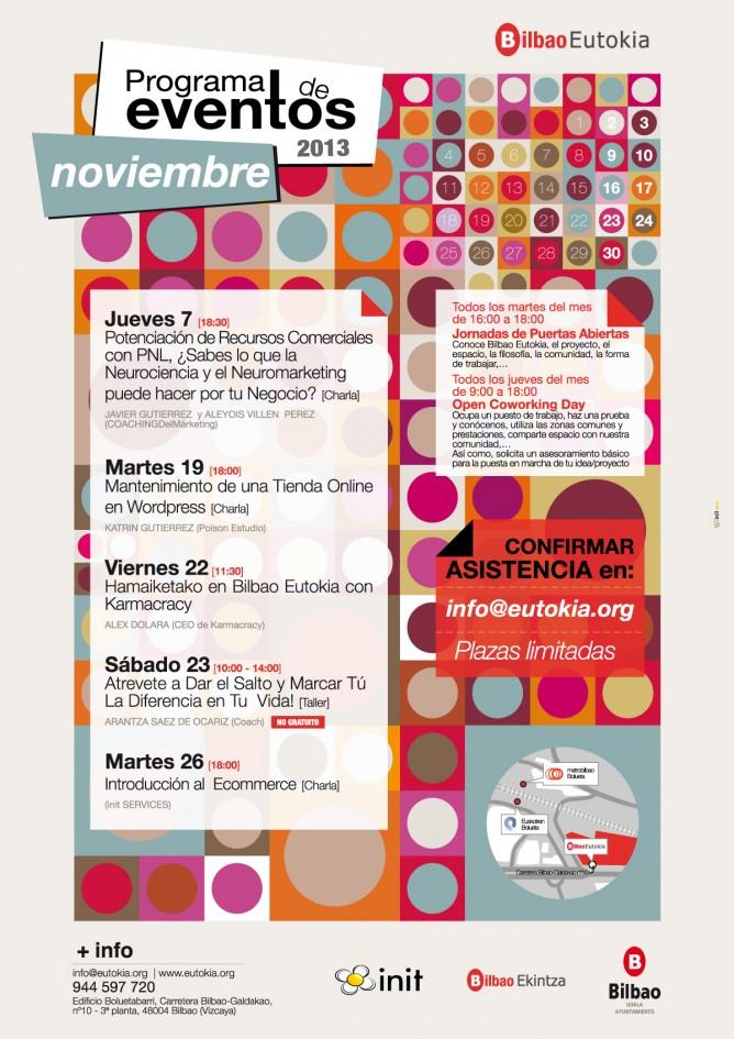 Programa de Eventos Noviembre 2013