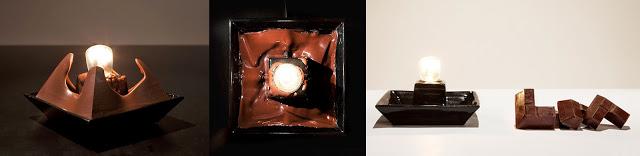Lámpara de chocolate; Lumière au Chocolat