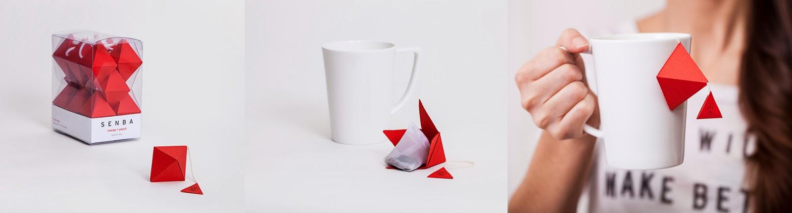 Sentimientos y diseño en bolsitas de té