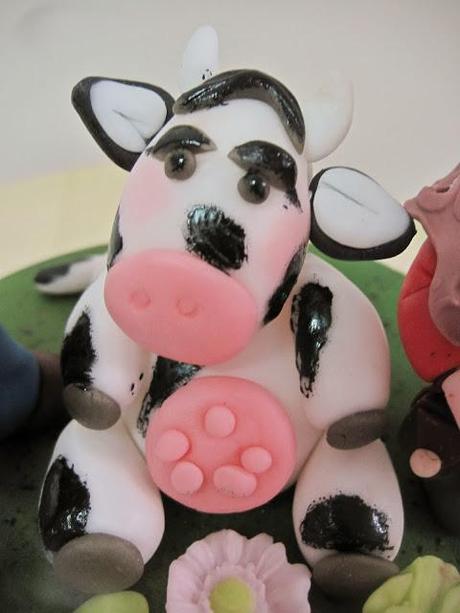 TARTA DECORADA, ABUELITOS