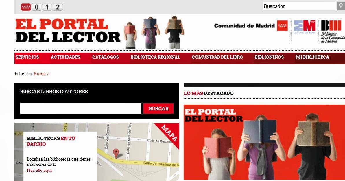 La Comunidad de Madrid presenta el Portal del Lector