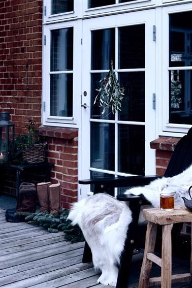 INSPIRACION NAVIDEÑA EN UN APARTAMENTO NORDICO