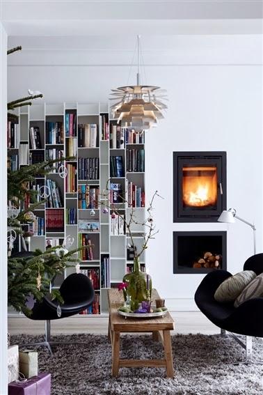 INSPIRACION NAVIDEÑA EN UN APARTAMENTO NORDICO