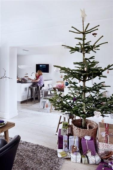 INSPIRACION NAVIDEÑA EN UN APARTAMENTO NORDICO