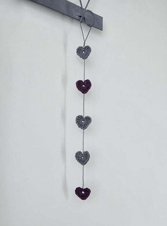 GUIRNALDAS A CROCHÉ