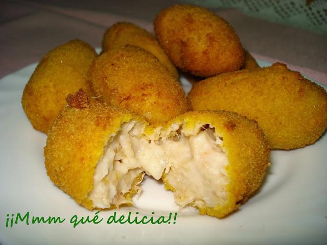 CROQUETAS DE MERLUZA Y ATÚN