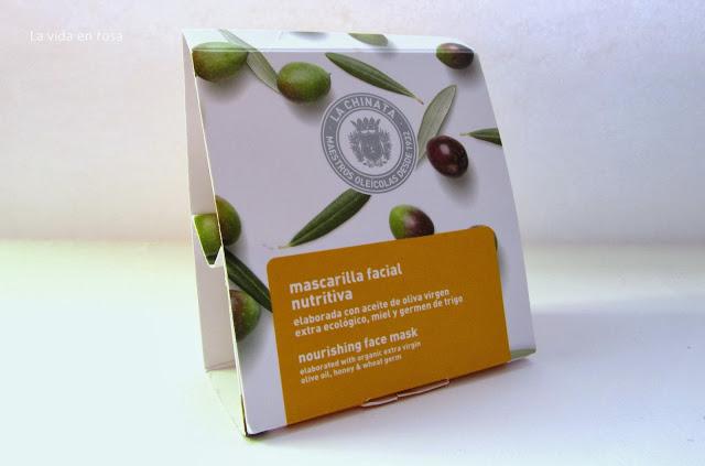 La Chinata: mascarilla nutritiva con aceite de oliva