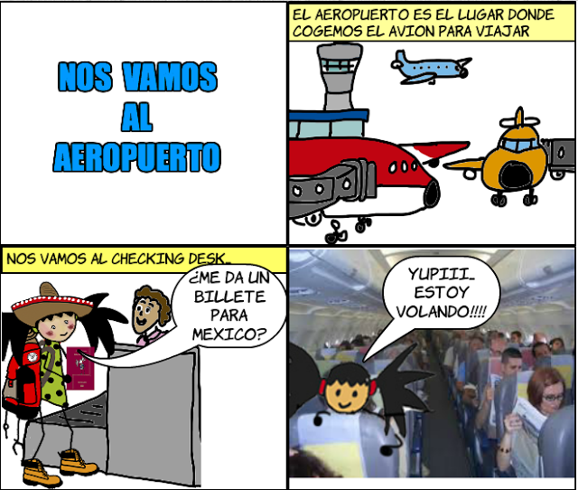 ¡Nos vamos al aeropuerto!