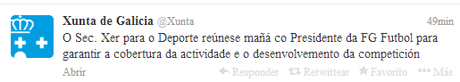 !!SE PARALIZA EL FÚTBOL BASE GALLEGO!!