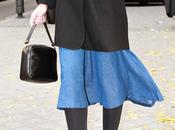 Falda midi tres cuartos