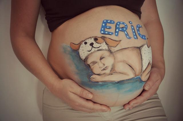 Bodypaint Embarazada: Interpretando a Eric