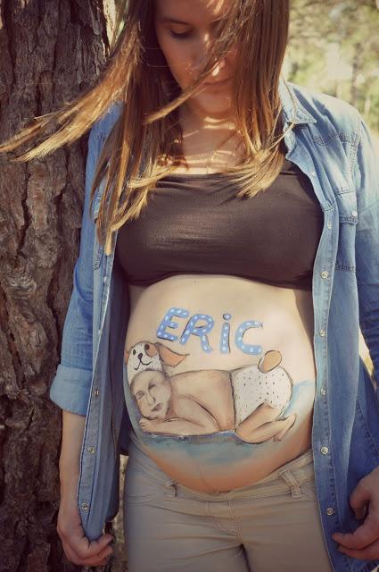 Bodypaint Embarazada: Interpretando a Eric