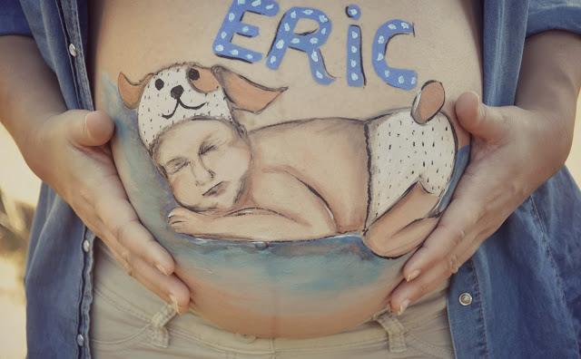 Bodypaint Embarazada: Interpretando a Eric