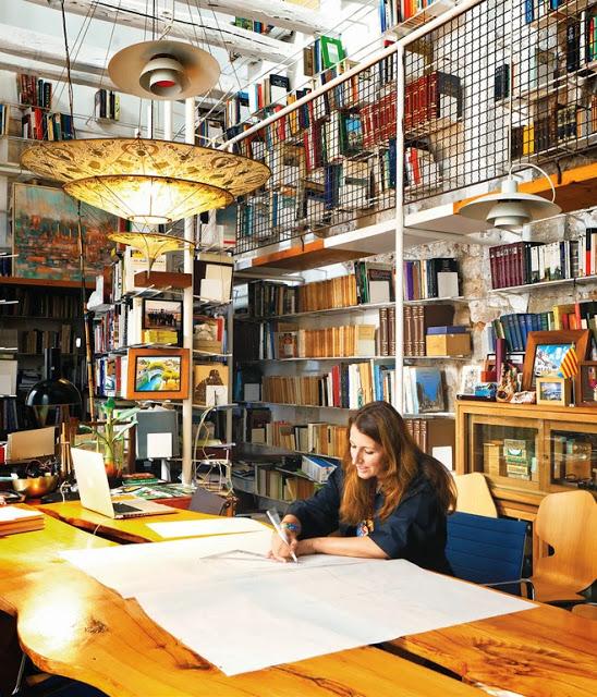 El trabajo de una arquitecta........