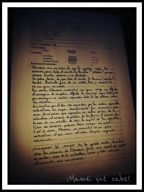 Ficha de lectura del libro