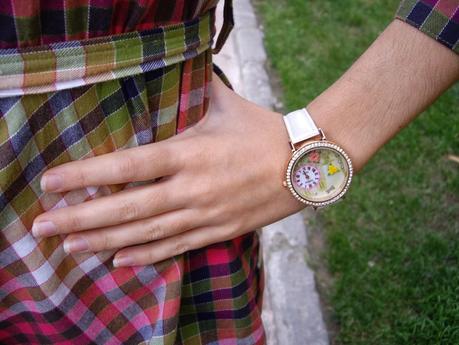 Vestido de cuadros de Oasap y reloj París de Sammydress!!! Vestido de cuadros de Oasap y reloj París de Sammydress!!!