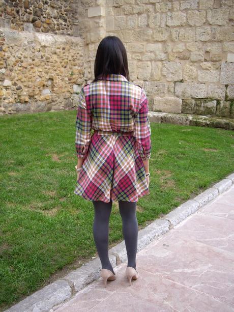 Vestido de cuadros de Oasap y reloj París de Sammydress!!! Vestido de cuadros de Oasap y reloj París de Sammydress!!!