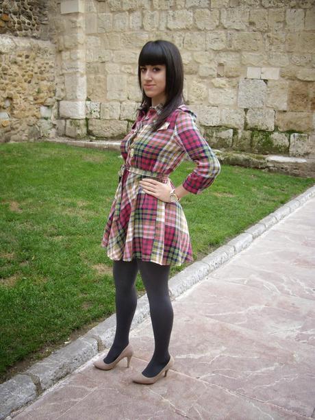 Vestido de cuadros de Oasap y reloj París de Sammydress!!! Vestido de cuadros de Oasap y reloj París de Sammydress!!!