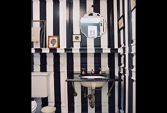 Baños decorados con rayas - Paperblog