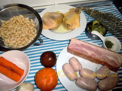 Cassoulet au canard (Cazuela de judías con pato)