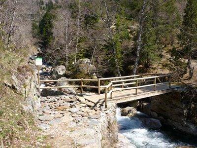 Cascadas de Broate cerca de Tavascan