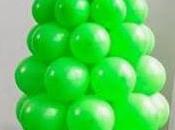 Adornos navidad hechos globos