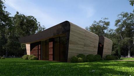 NUEVO PROTOTIPO DE VIVIENDA DE MADERA DISEÑADA POR A-CERO PARA ARQUIMA