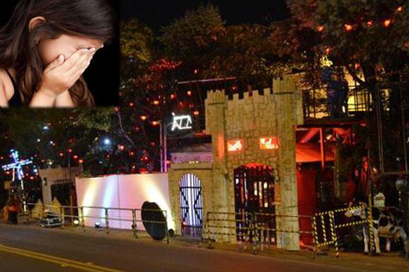 Un plantón en minifalda en Bogotá