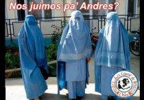 Un plantón en minifalda en Bogotá