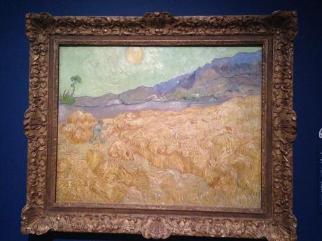 Van Gogh Wheatfield with a reaper 1889