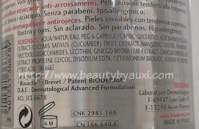 Sensibio AR BB Cream y Sensibio H2O AR Agua Micelar de Bioderma
