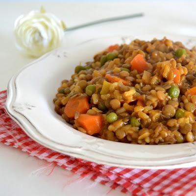 LENTEJAS A LA JARDINERA